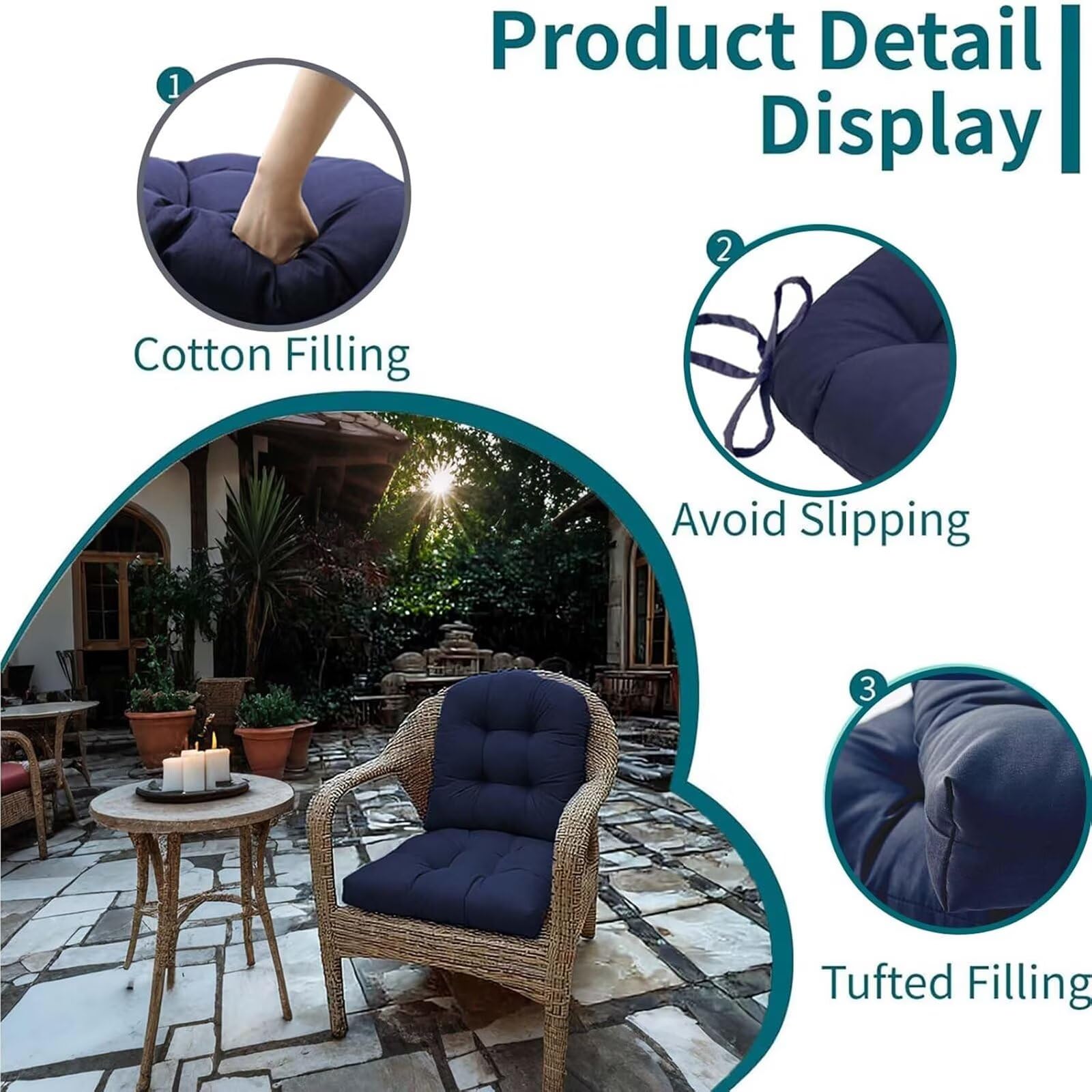 TESICA vacuum-packed cushions expand to full shape after unpacking