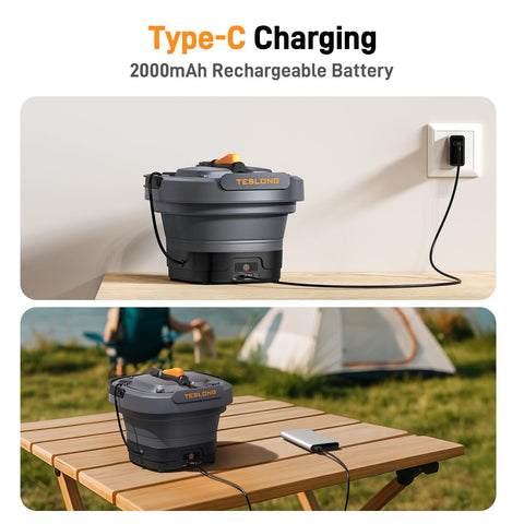 Teslong water bag system ideal for camping and gardening