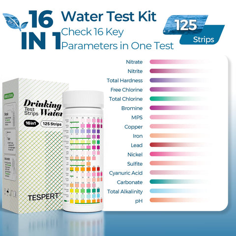 TESPERT quick-screen strips provide fast 30-second results for home testing.
