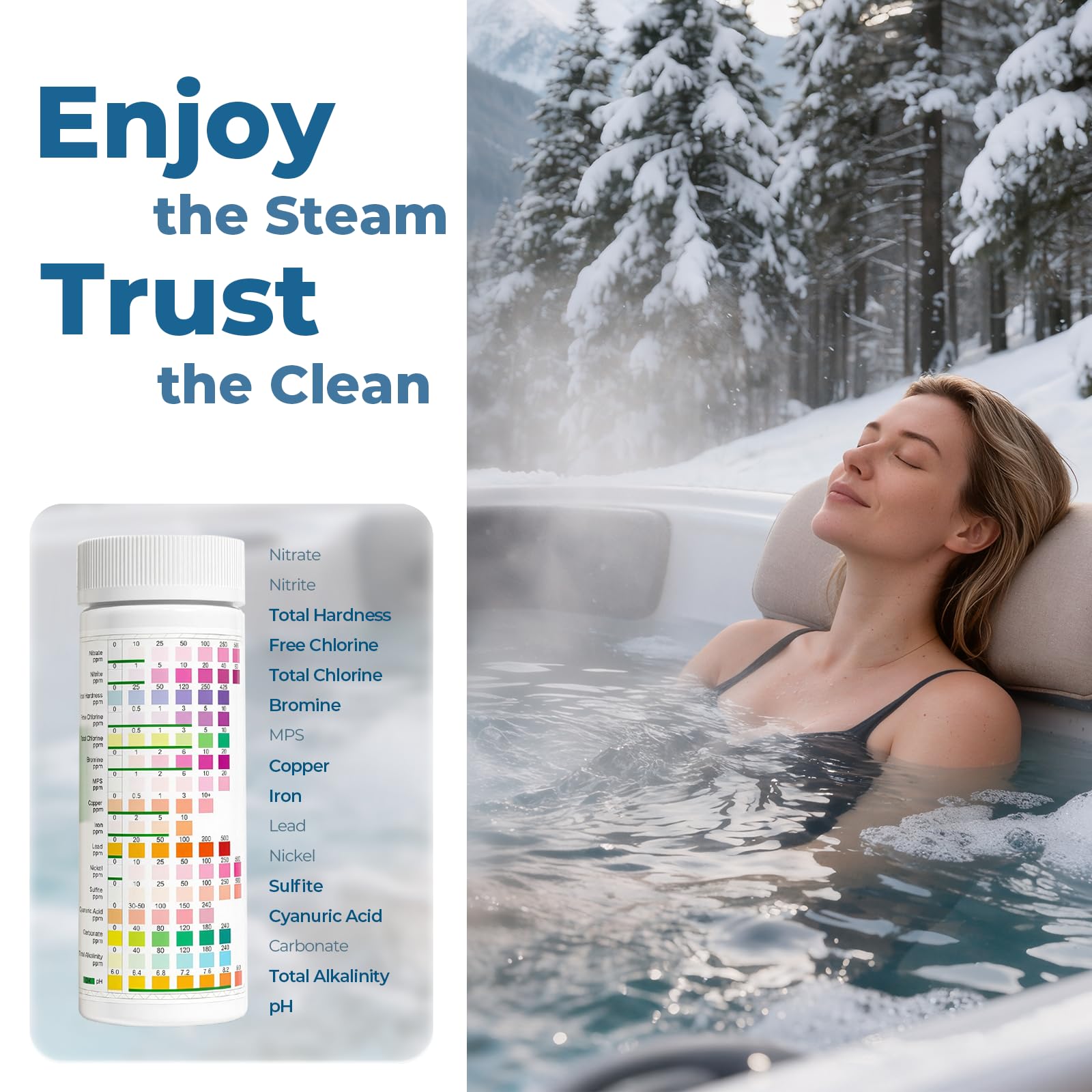 TESPERT trusted brand with decades in water quality testing.