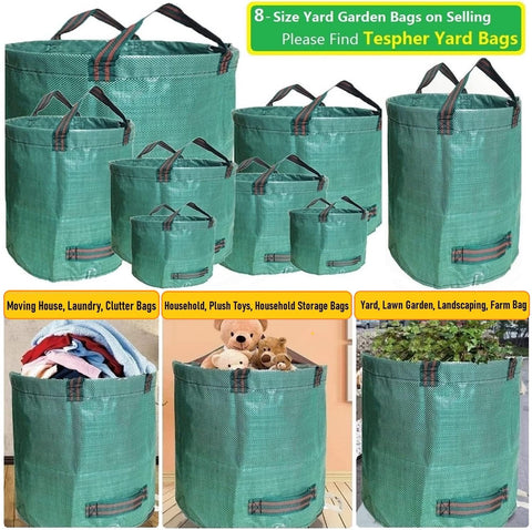 Tespher 34-inch diameter and 34-inch height bag with large capacity.