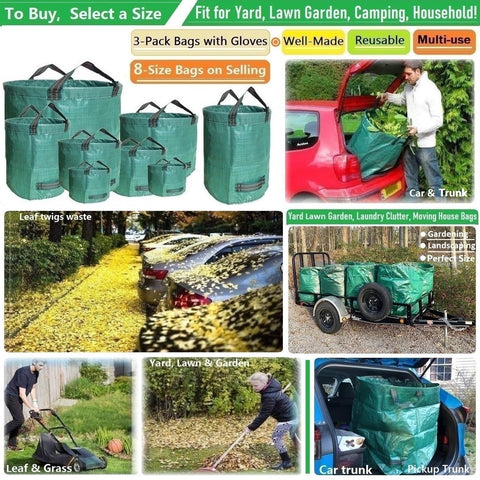 Tespher garden gloves included for quick, comfortable gardening tasks.
