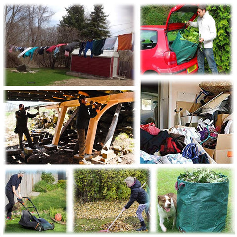 Tespher 2-pack with gloves provides ready-to-use yard waste solution.