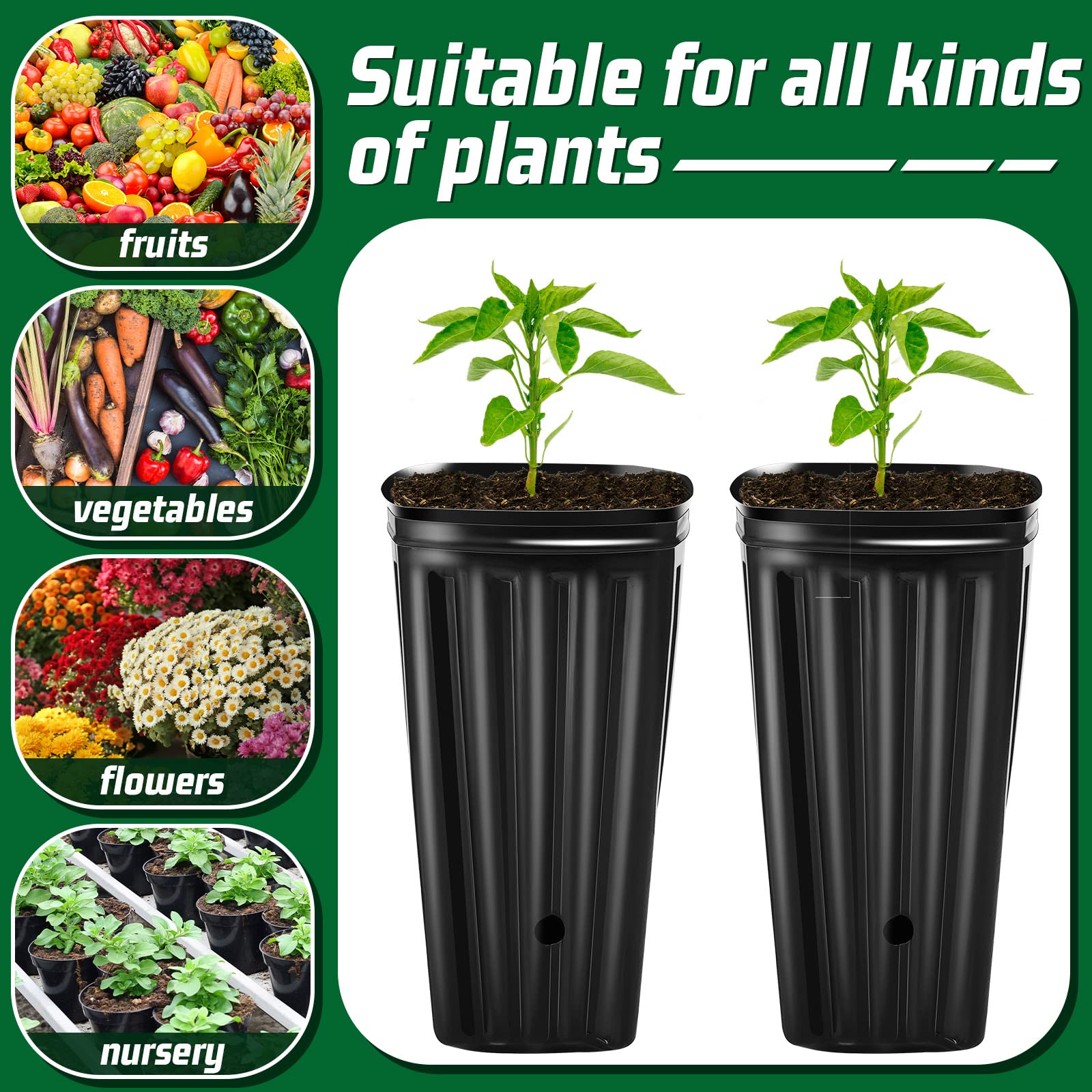 Tessco for you planter pots with drainage holes promote airflow