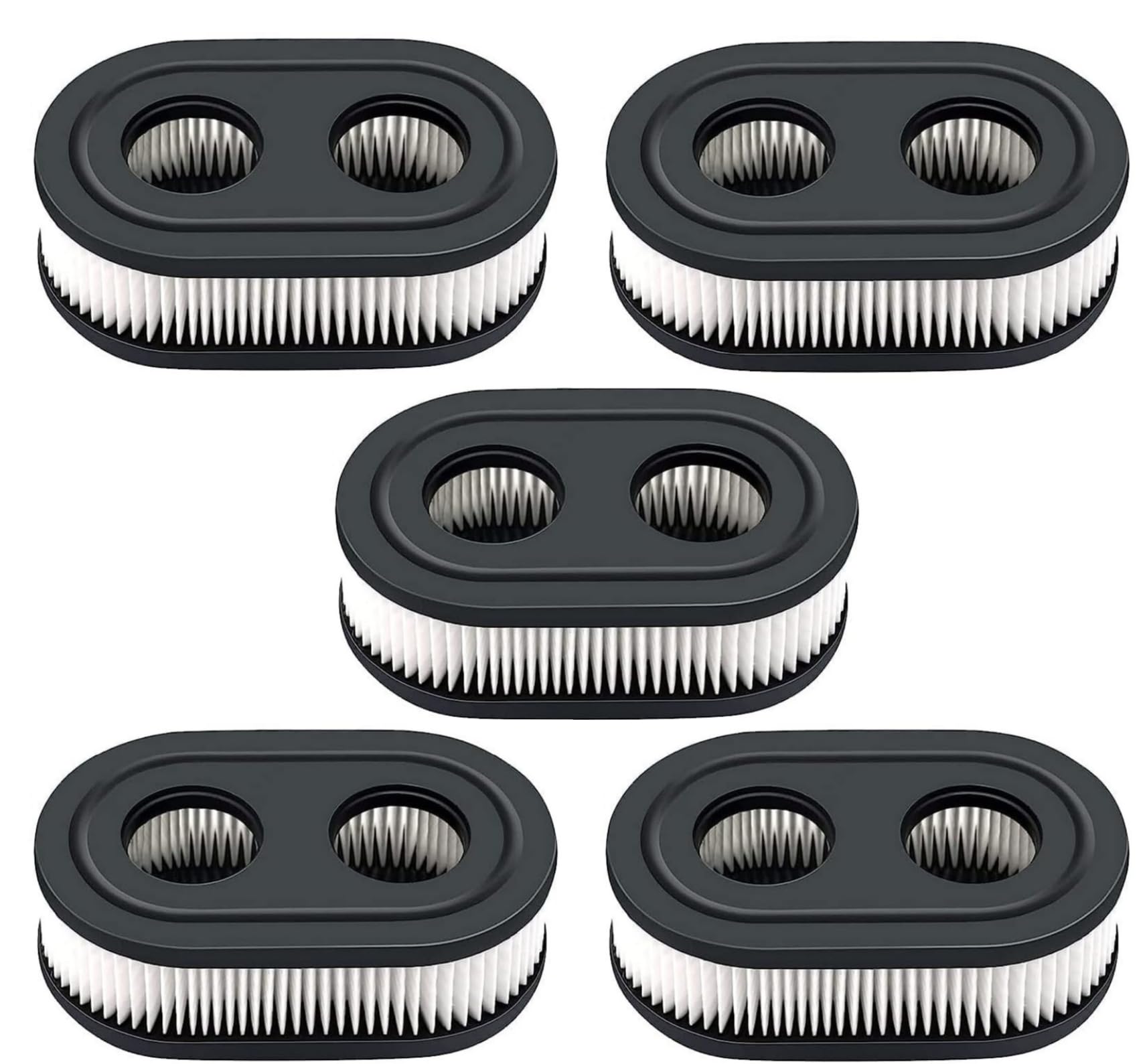 TESSTSY air filter 593260 front view for Briggs and Stratton engines
