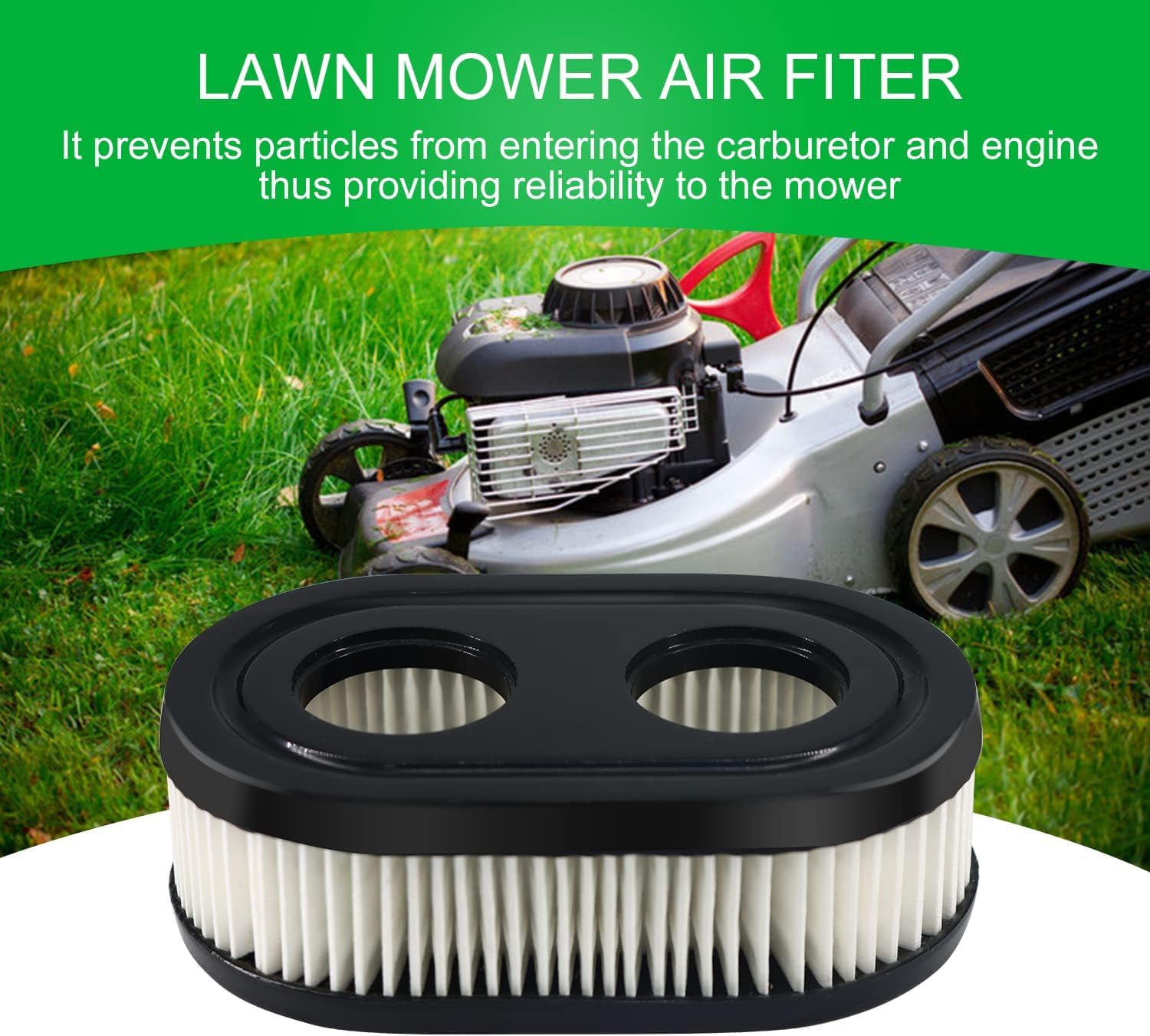TESSTSY package includes two filters and one spark plug.