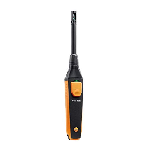 Testo 605i Bluetooth connectivity for wireless data access.