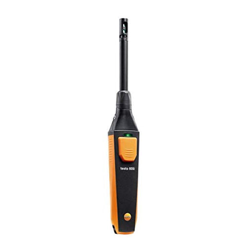 Testo 605i Bluetooth connectivity for wireless data access.