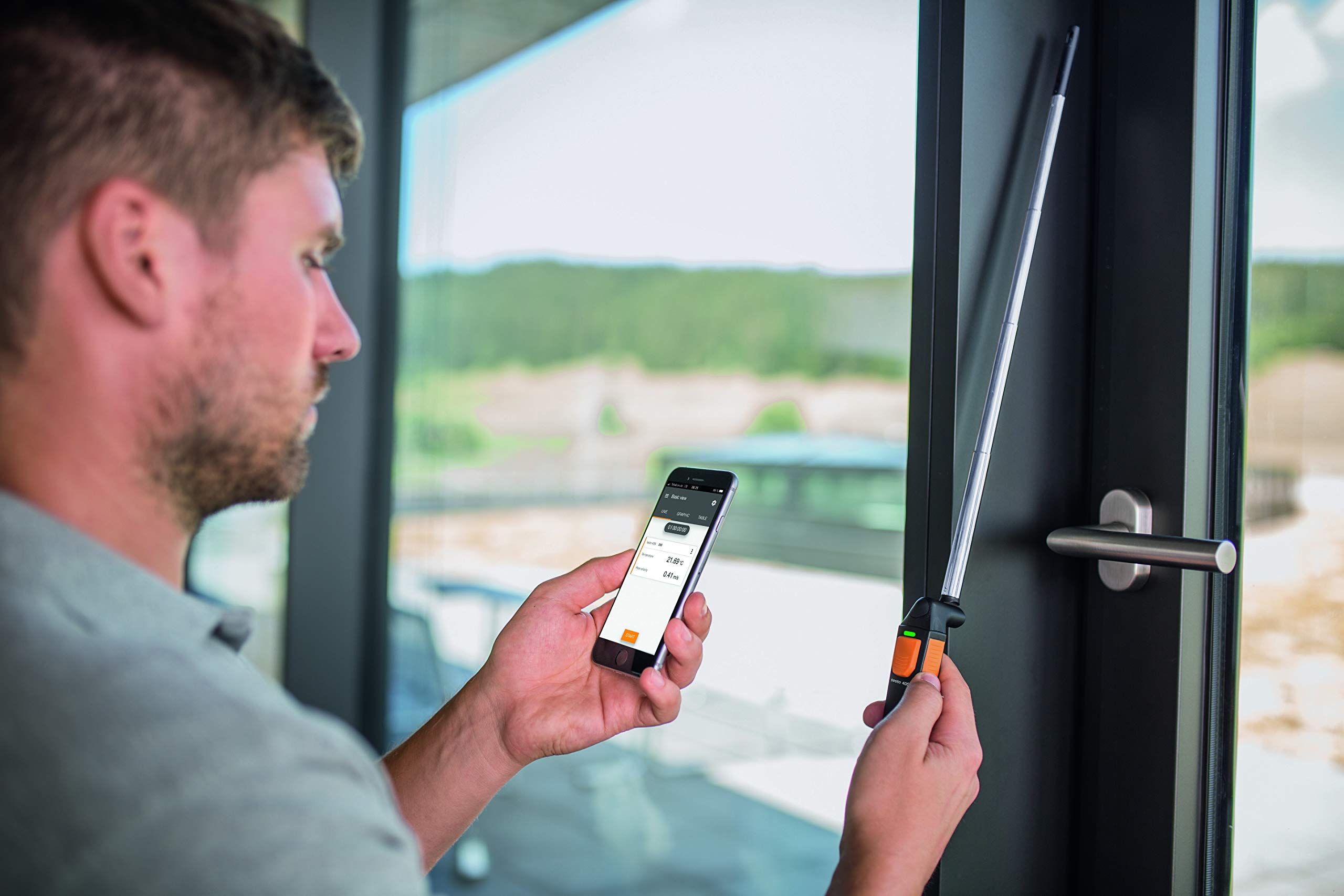 Testo 605i calibration certificate ensures instrument accuracy.