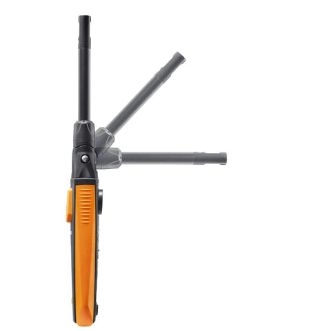 Testo 605i mobile app logging and report sharing.