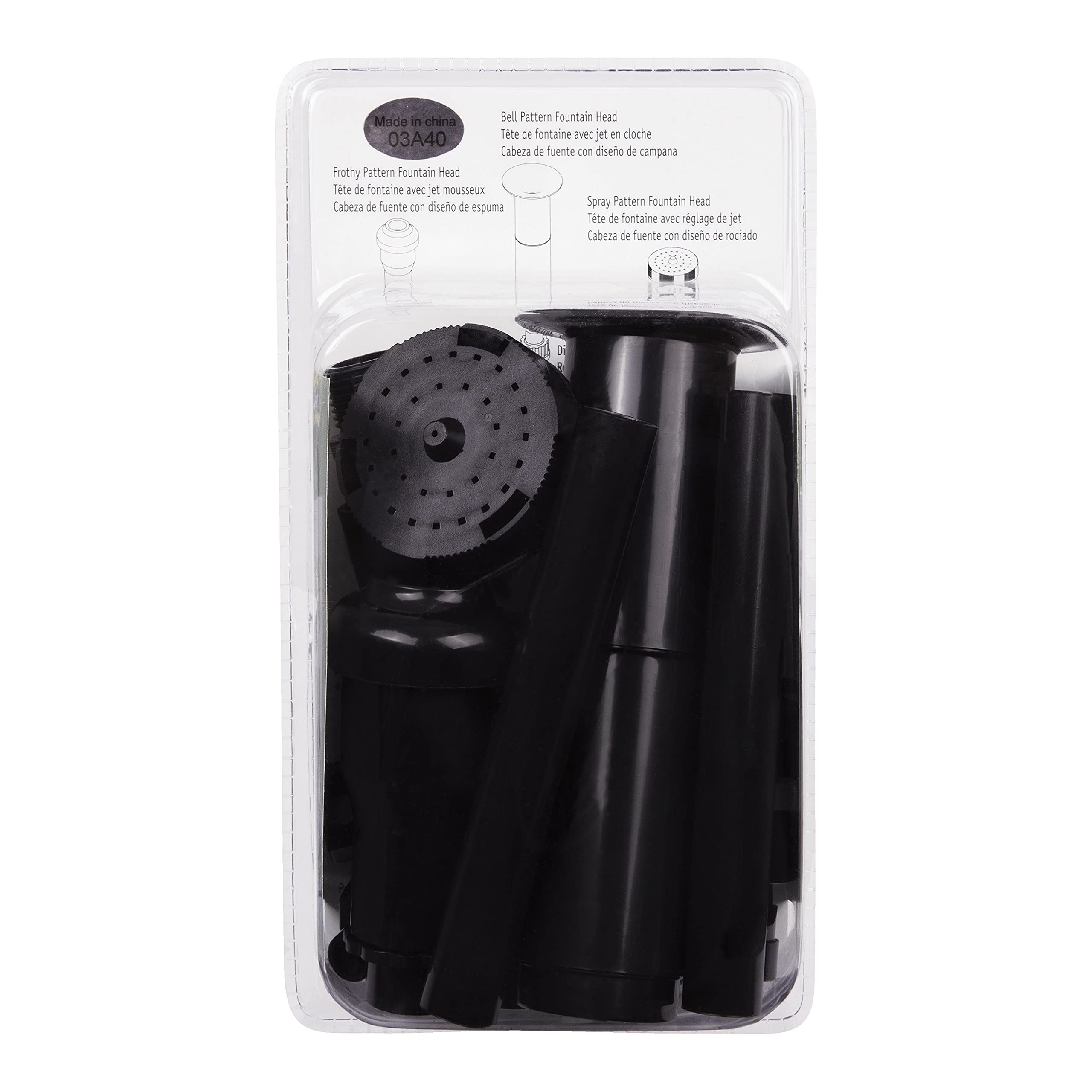 TetraPond fountain set easy installation for quick setup.