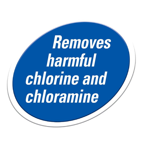 TetraPond AquaSafe label shows chlorine removal and metal detoxification