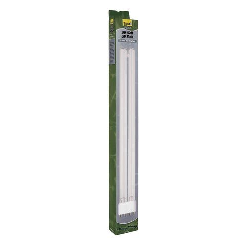 TetraPond bulb helps keep pond water clear and green-free.