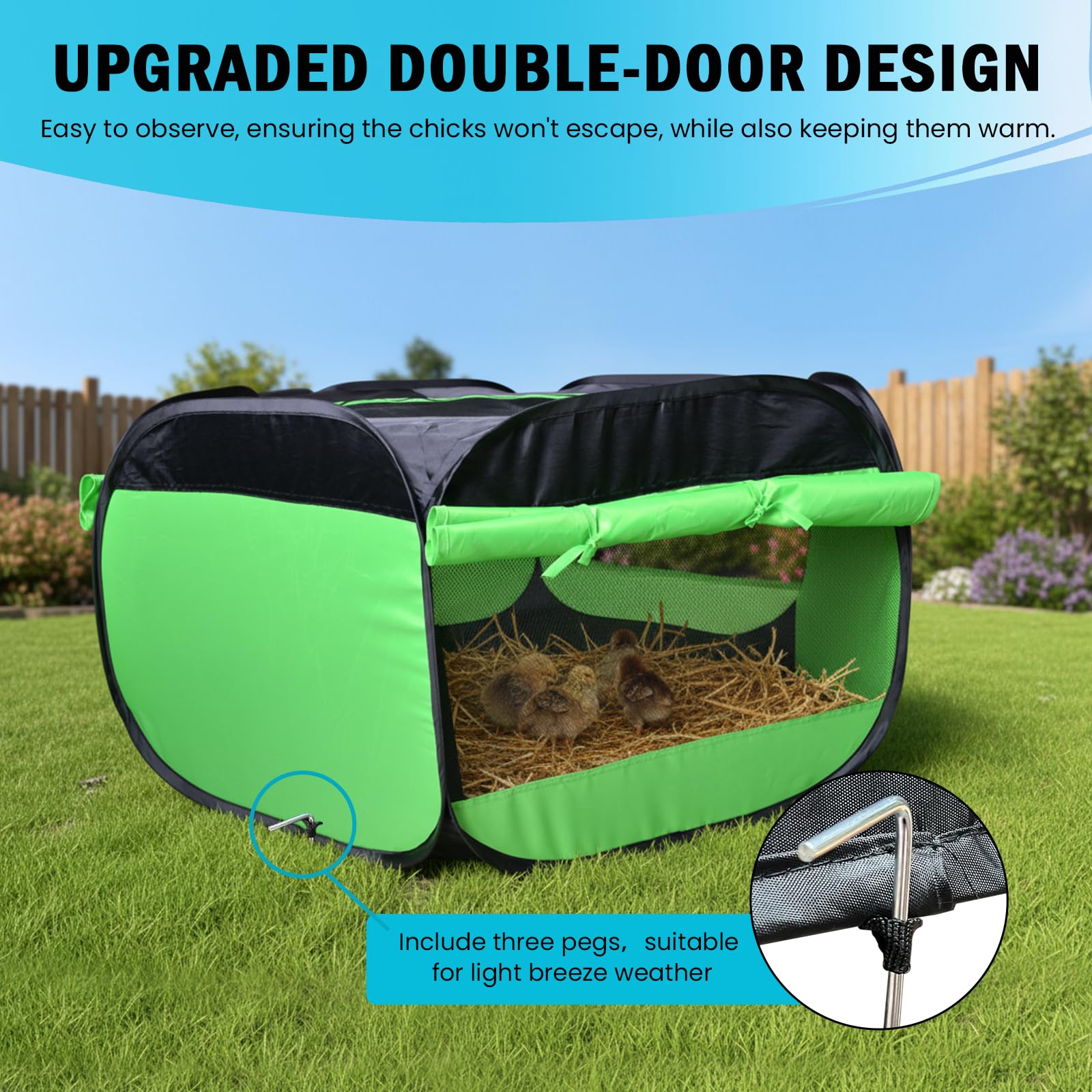 Tetuga versatile brooder suitable for chicks, ducklings, goslings, and small pets.
