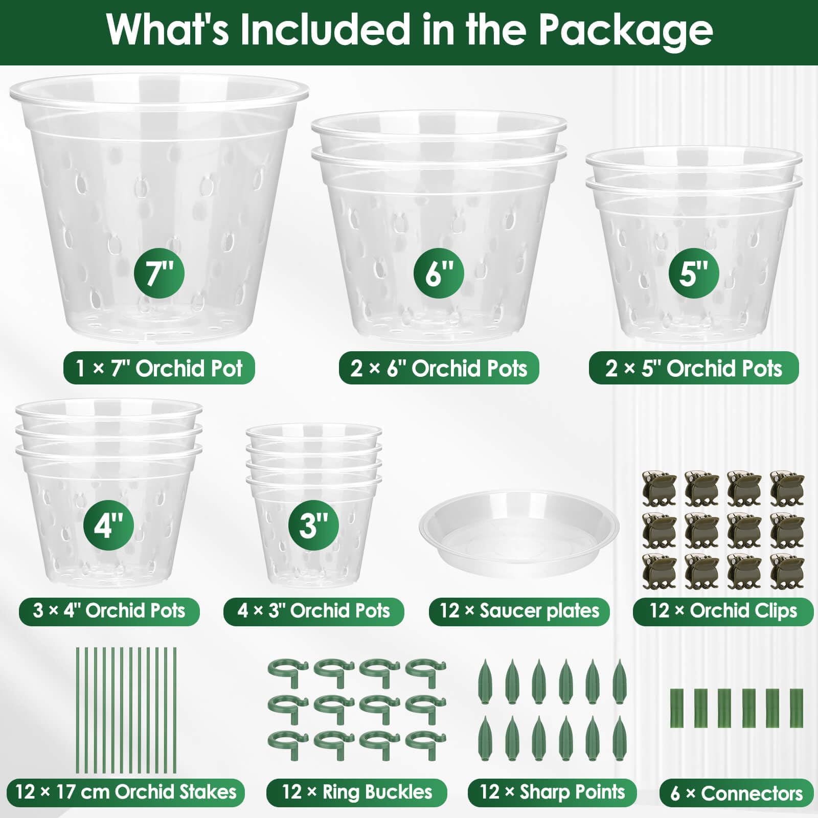 Tetutor pots offer 360-degree ventilation and drainage for healthy roots.