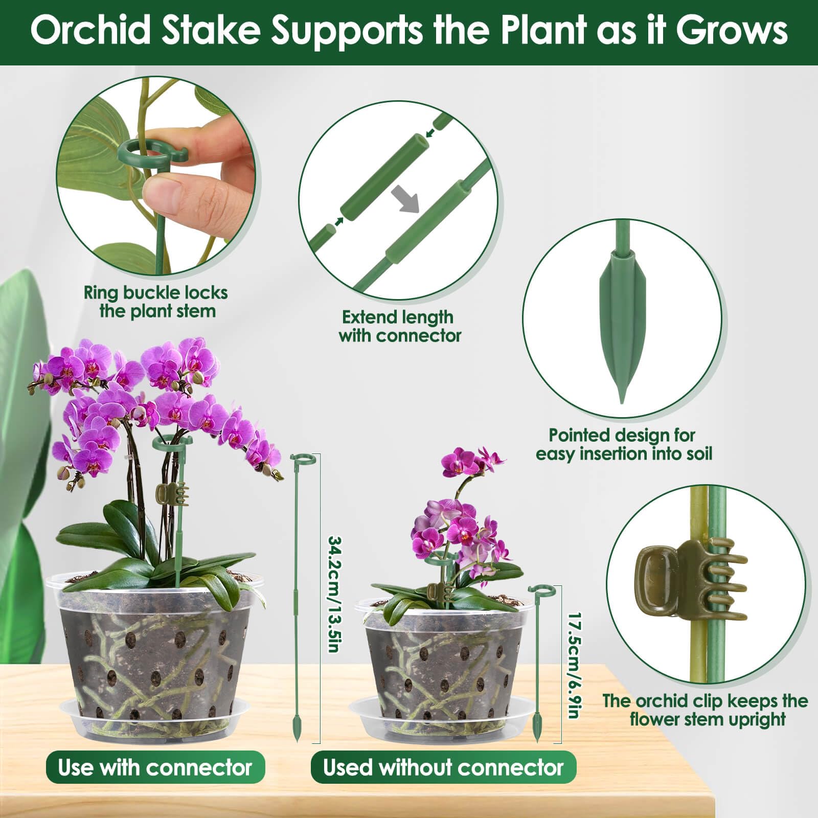 Tetutor orchid pots fit many plants beyond orchids for versatile use.
