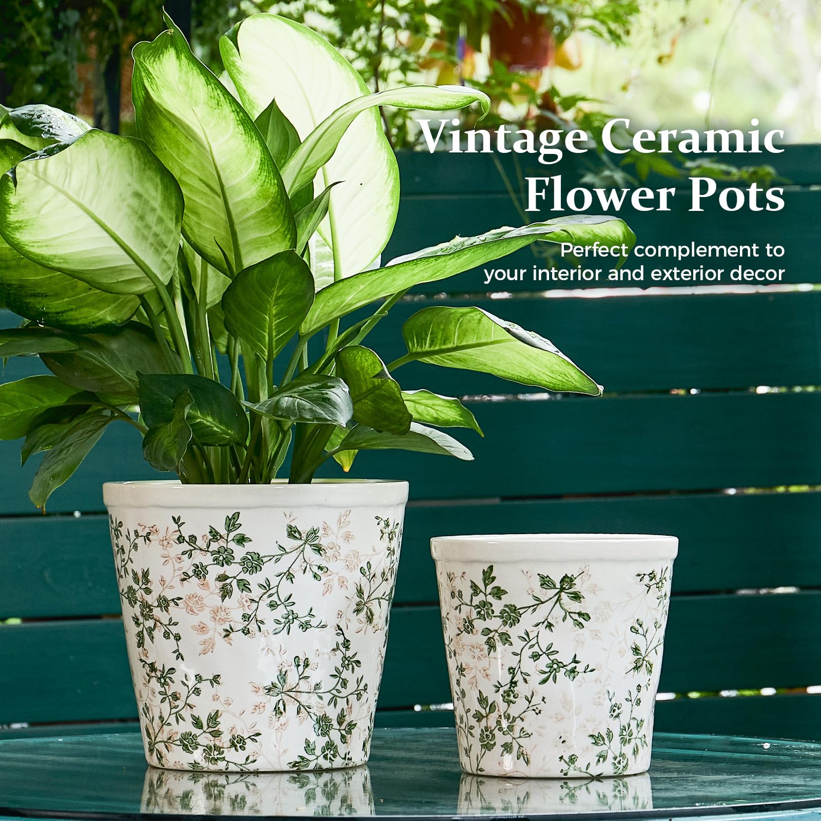 Teweiqi modern farmhouse decor planter complements living spaces.