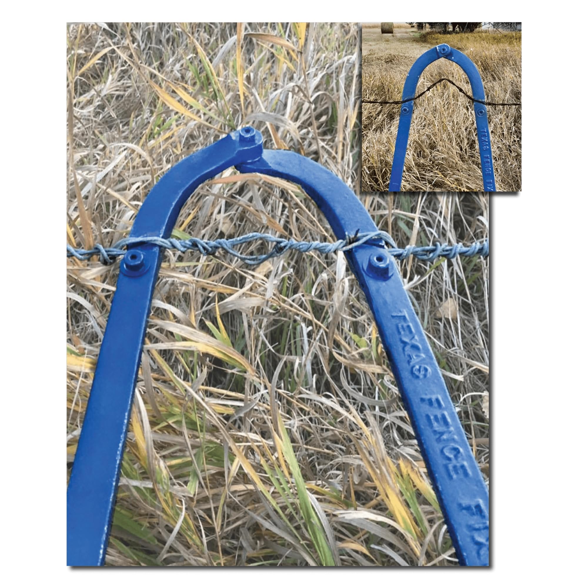 TEXAS FENCE FIXER short-run fencing setup for gardens and corrals