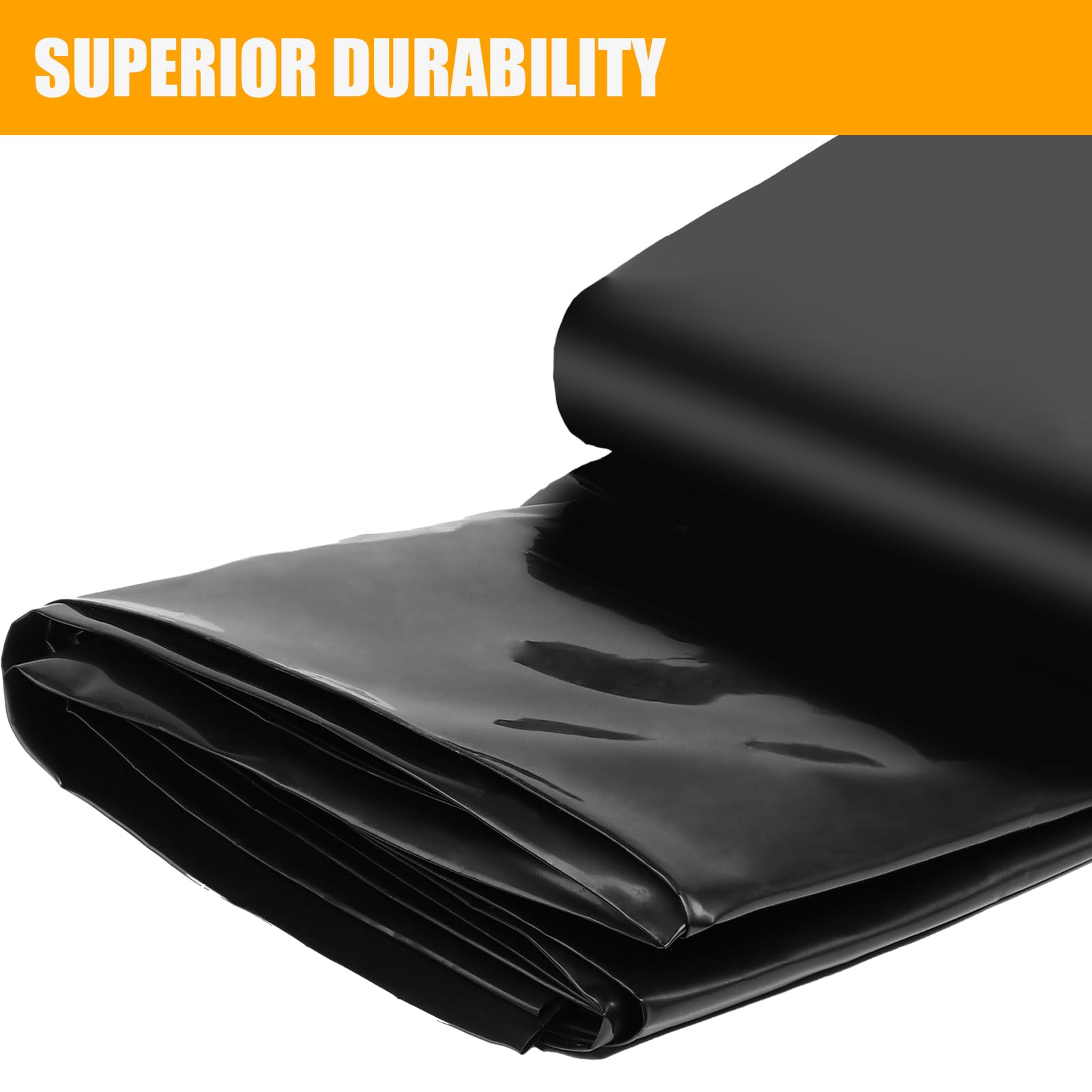 Tezhile LDPE safe material protects fish-friendly pond lining and longevity