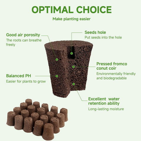 TEZKOLES compatible with AeroGarden Rise Garden IDOO and Click & Grow.