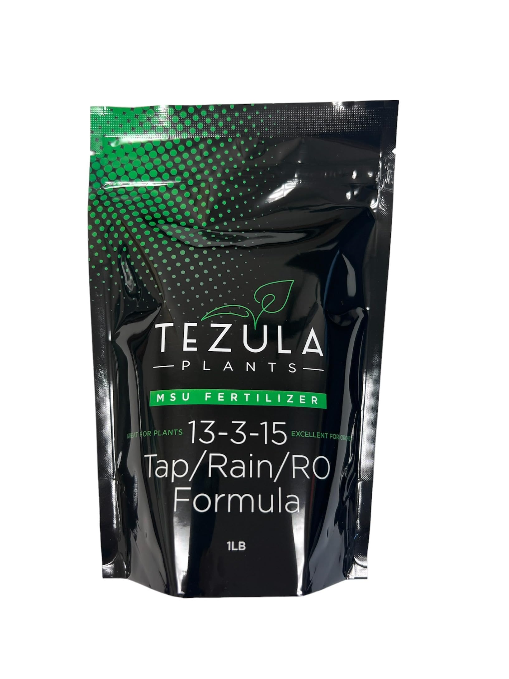 Tezula Plants MSU Orchid Fertilizer 1lb bottle promotes robust orchid growth