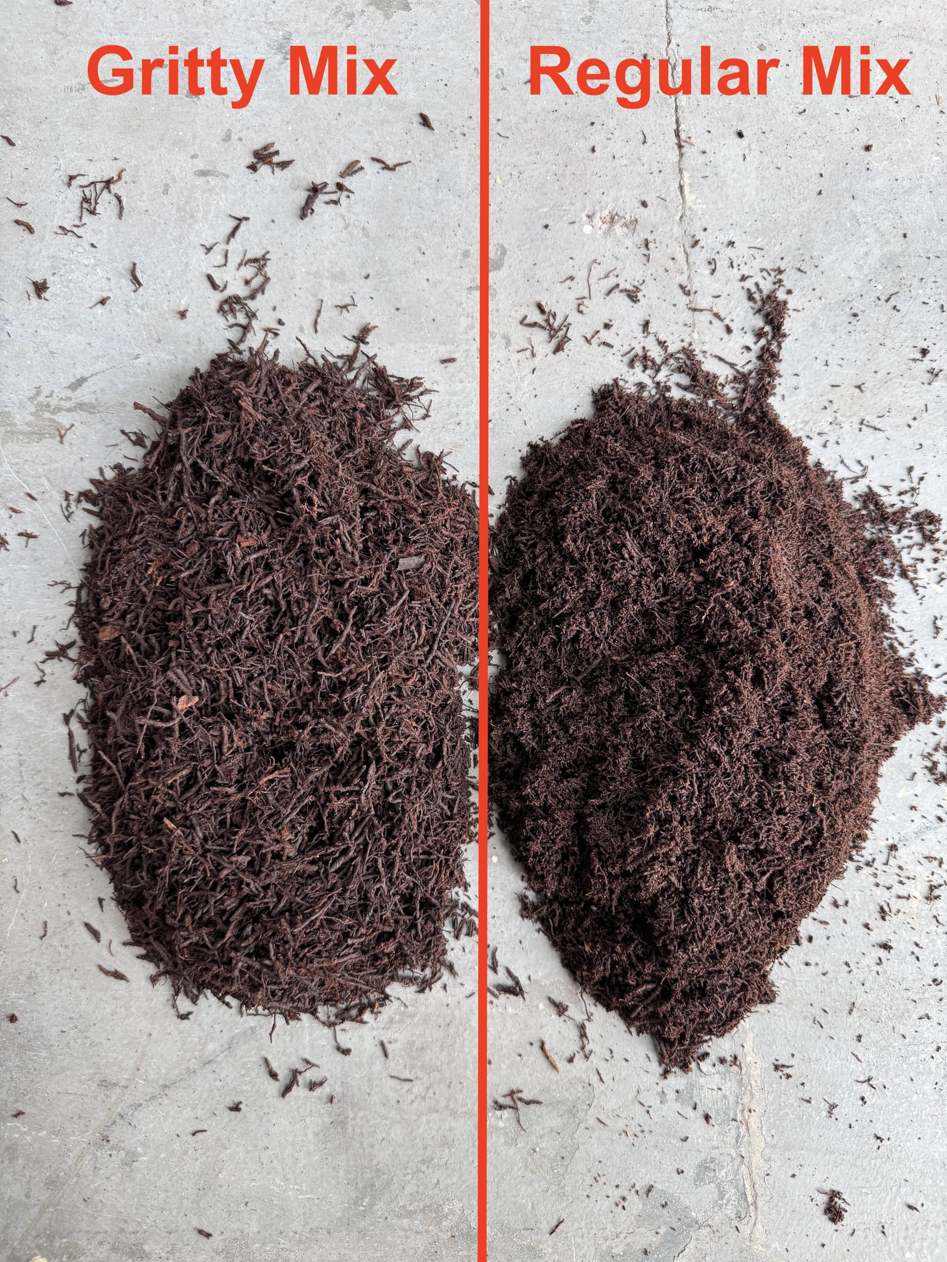 Tezula Plants natural New Zealand tree fern substrate for aerated tropical mixes.