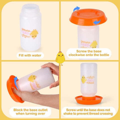 TGEYD BPA-free plastic kit supports a healthy brood in the coop.