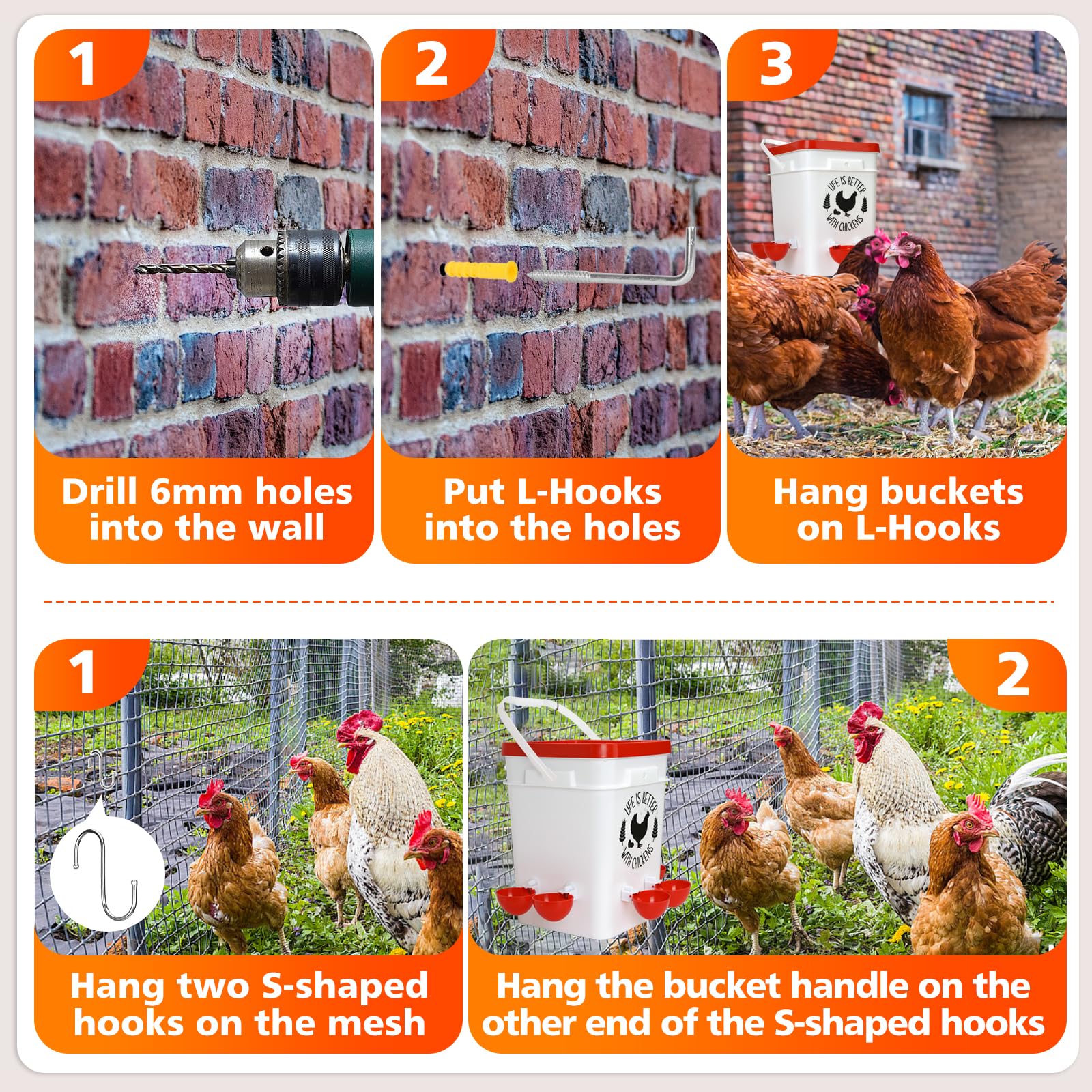 Tgeyd BPA-free PP material for safe indoor or outdoor use.