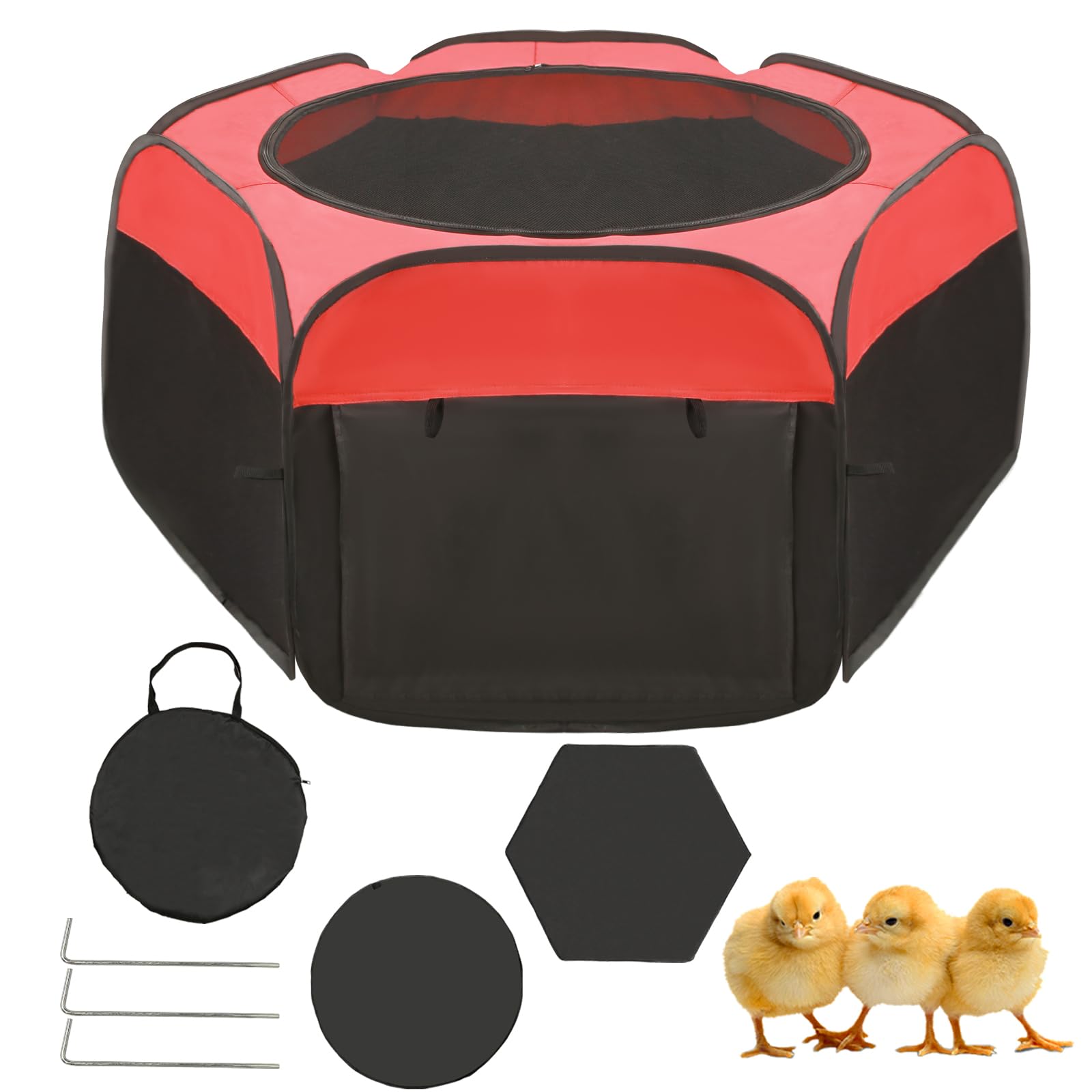 TharroCotte chick brooder pen top cover keeps chicks warm and secure.