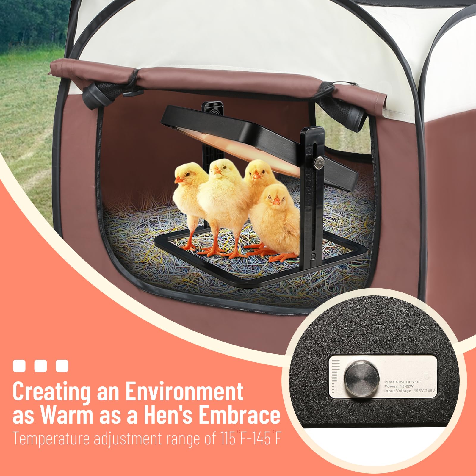 TharroCotte nesting pad offers a soft resting spot for young birds