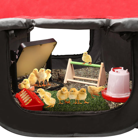 TharroCotte portable brooder pen top cover for secure outdoor use.