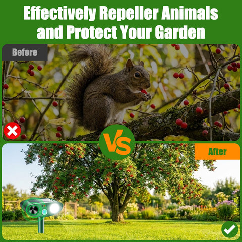 Thcritter 2026 IP66 waterproof outdoor deterrent for all weather