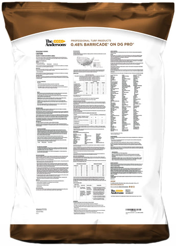 The Andersons Barricade DG technology illustration showing rapid dispersion.