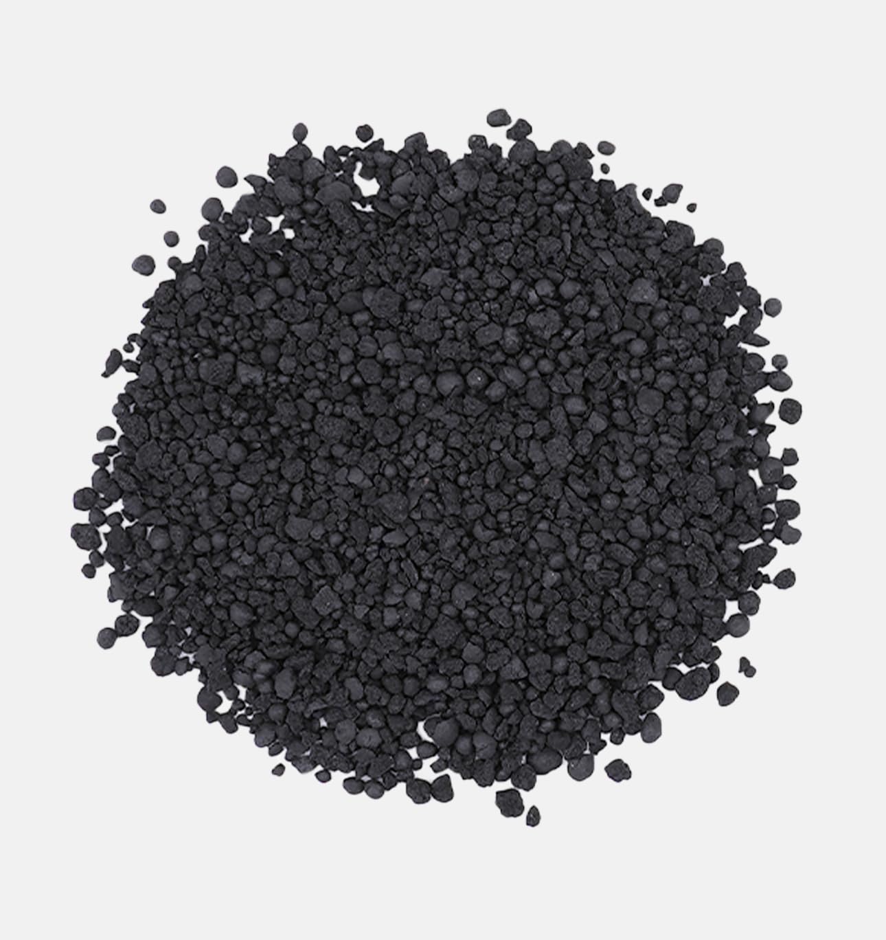 BioChar DG granules disperse in water for even soil distribution