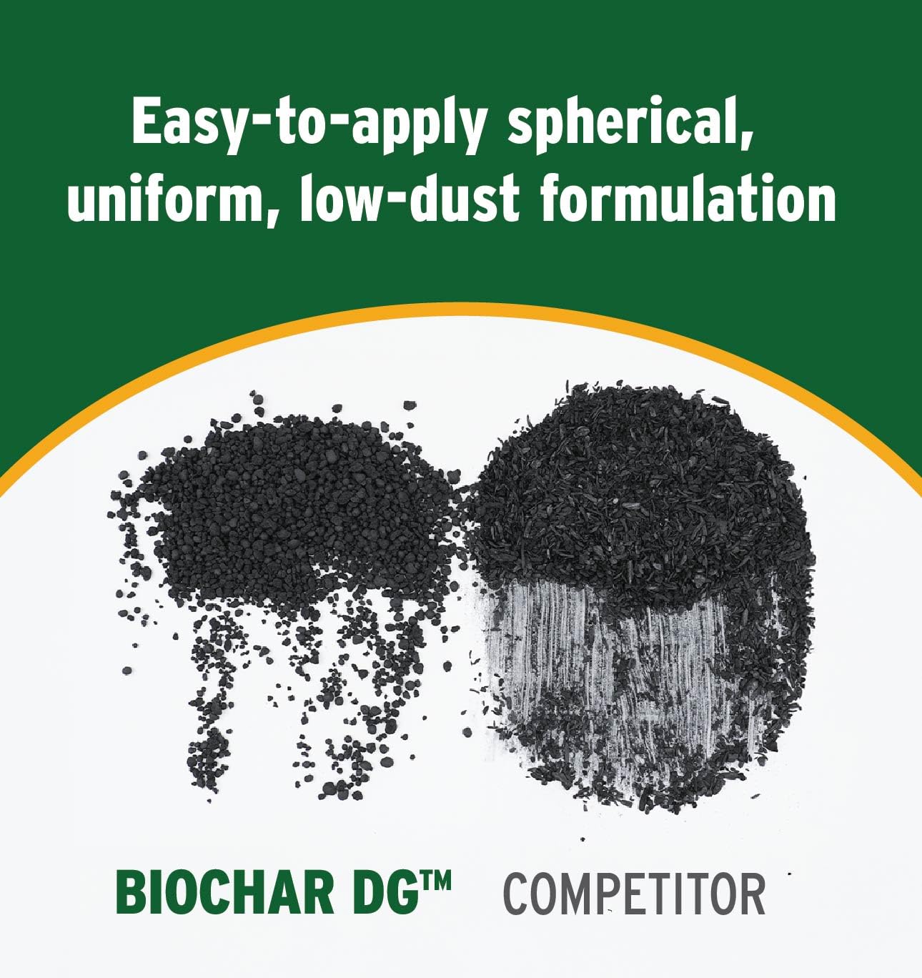 Seeding new lawns with BioChar DG supports a strong start and longevity