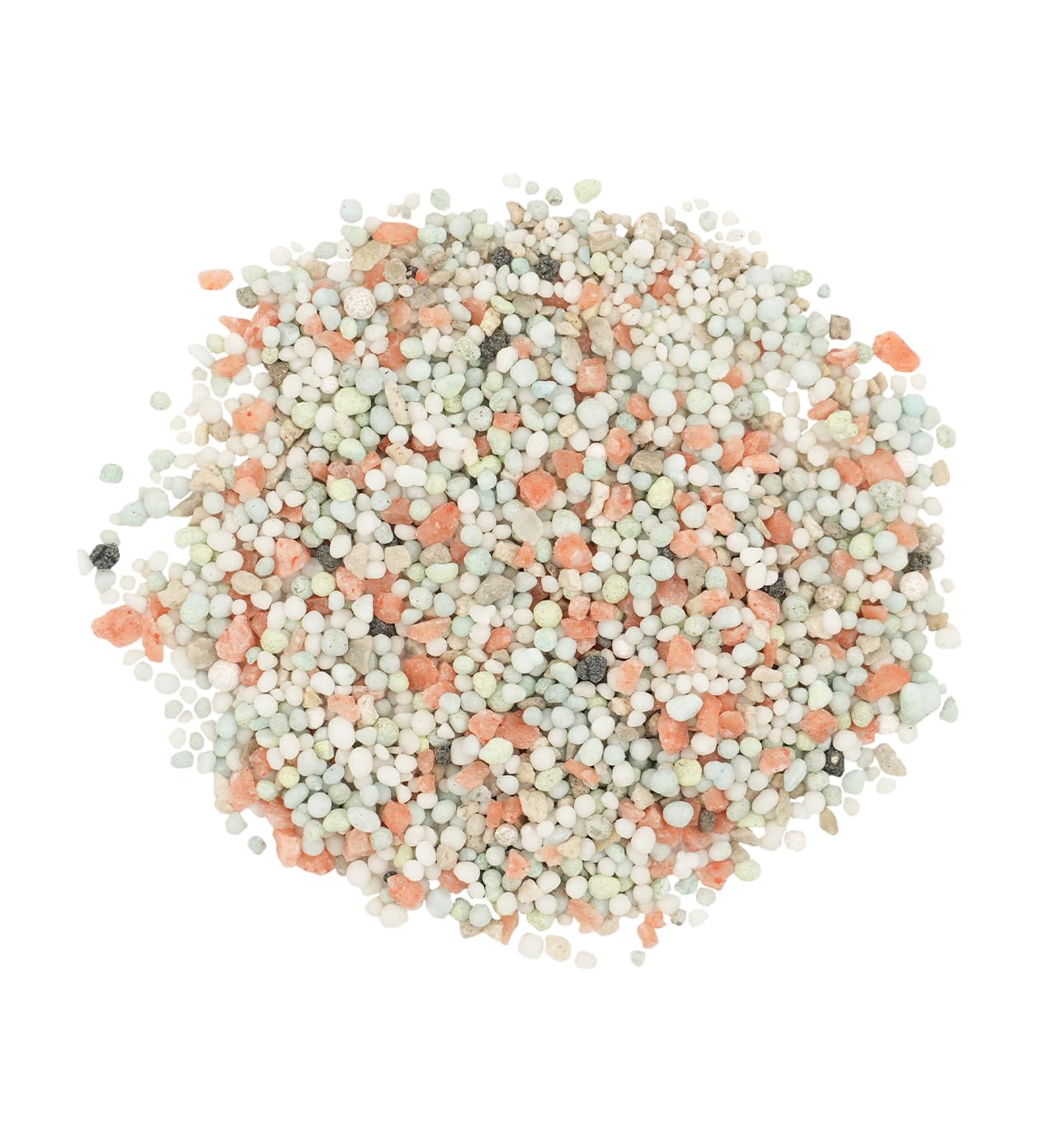 The Andersons Deep Green 24-0-11 granules close-up demonstrating iron and manganese for greener turf.