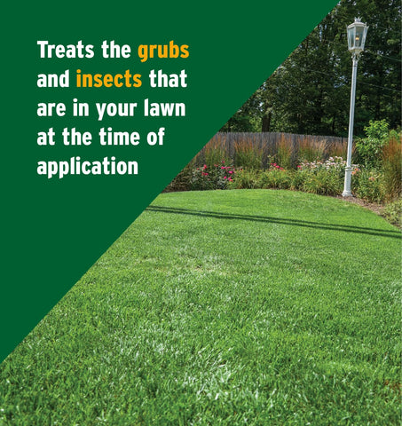 The Andersons DuoCide broad pest elimination targets common lawn pests.