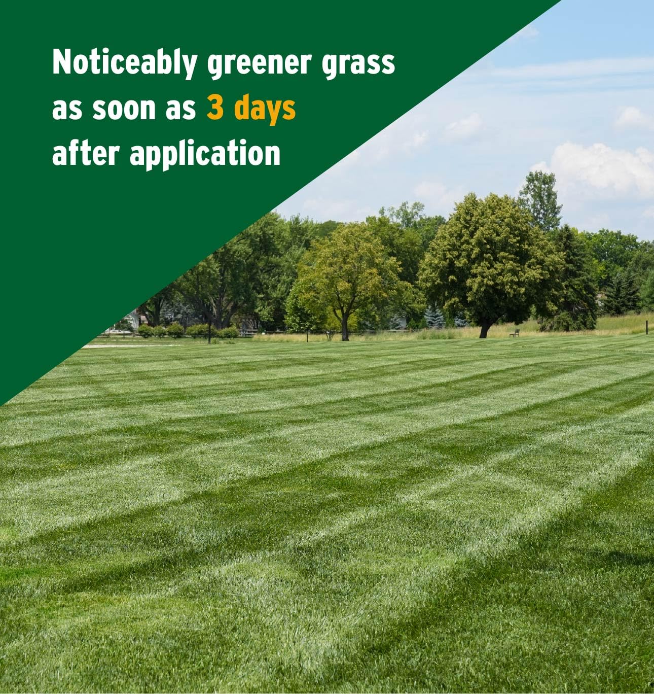 The Andersons Green Shocker's tiny particles promote even distribution.