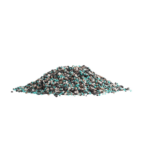 The Andersons PGF Complete 16-4-8 fertilizer is spread for even lawn coverage.