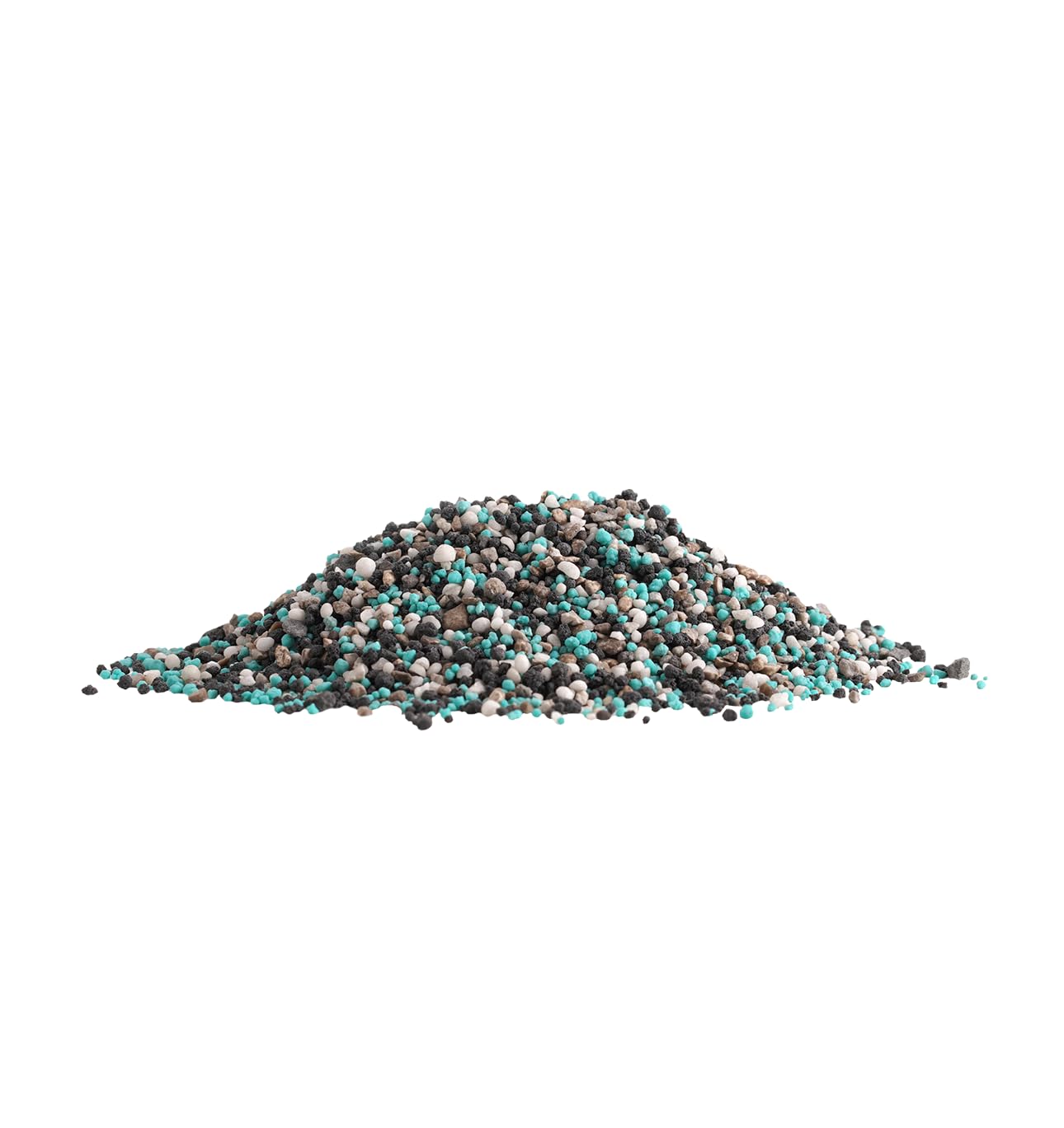 Close-up of PGF Complete granules highlighting the balanced 16-4-8 formula.