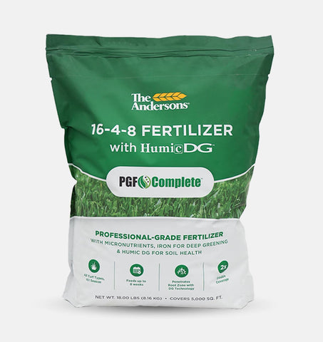 The Andersons PGF Complete granules show ultra-fine coverage for even distribution.