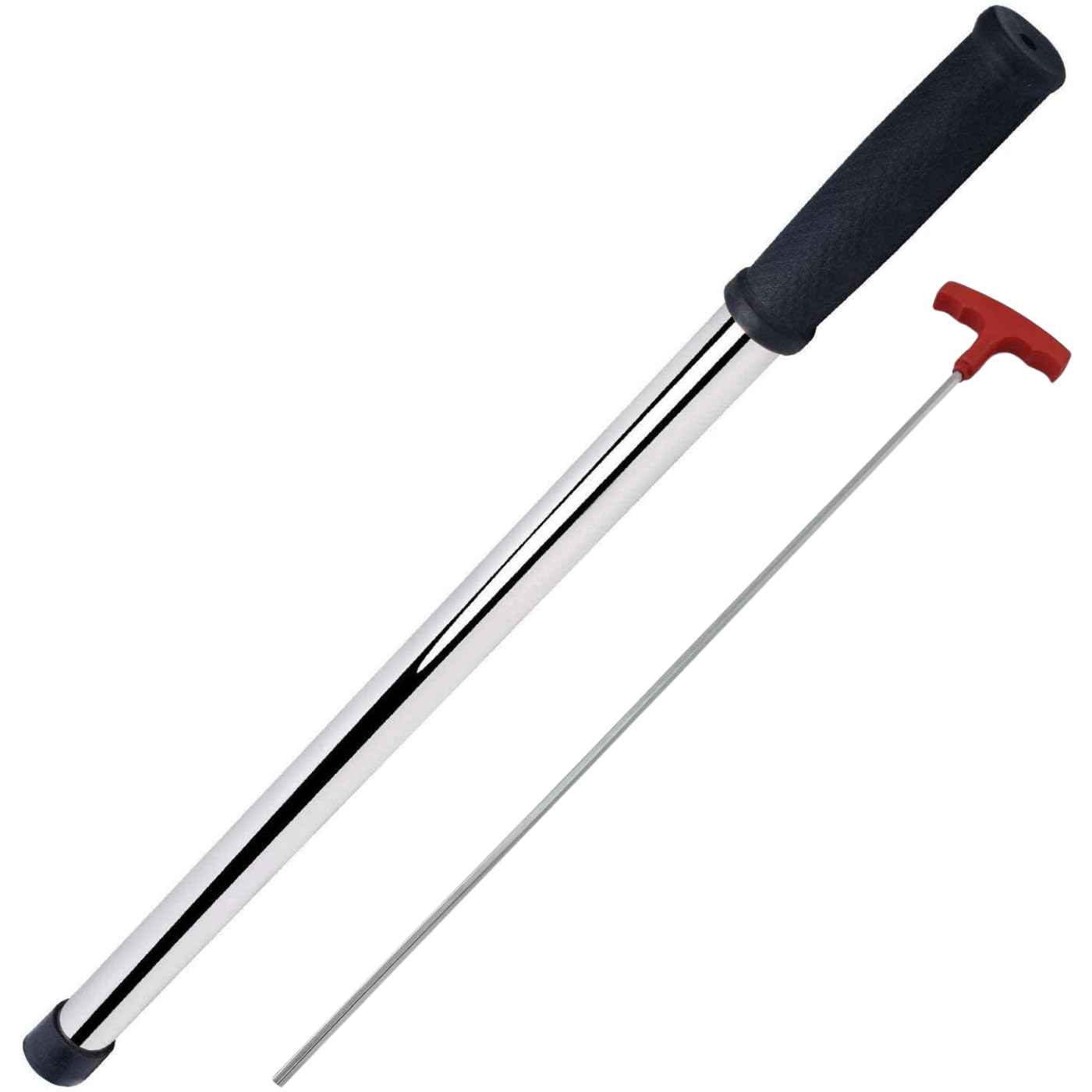The Door Bull 30in rod with hex-key combo for easy pool cover installation.