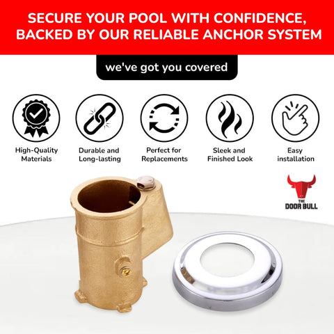 The Door Bull drainage holes design reduces water pooling and corrosion for longevity.