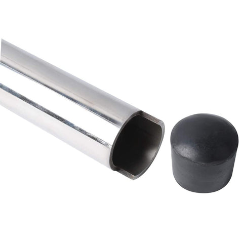 The Door Bull extra-long design reduces bending during setup.