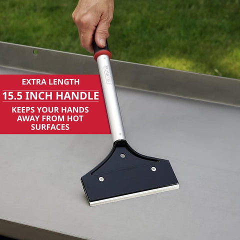 THE FRYOILSAVER CO rust-resistant stainless blade resists heat and moisture.