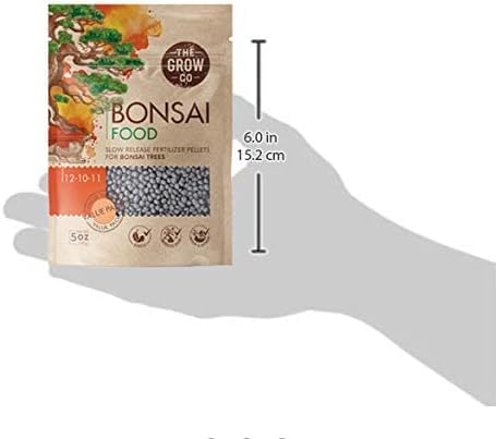 Close-up of The Grow Co bonsai fertilizer granules showing slow-release nutrition.