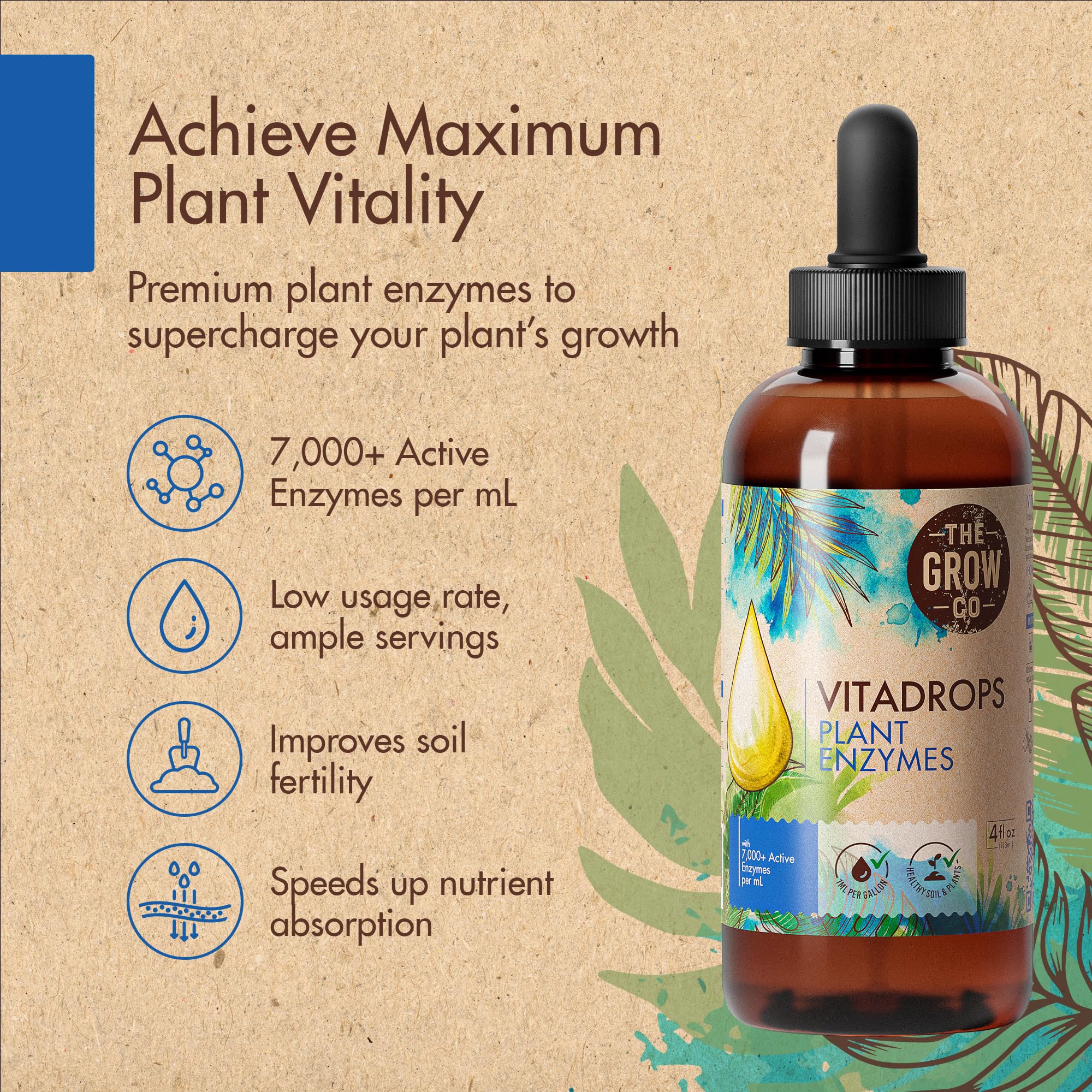 The Grow Co hydroponic nutrient uptake enhances absorption in hydroponic systems.