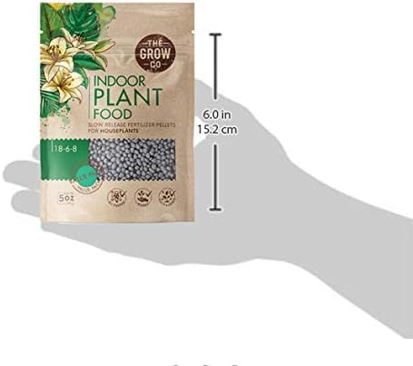 The Grow Co indoor plant food liquid-application enables quick absorption for greener foliage.