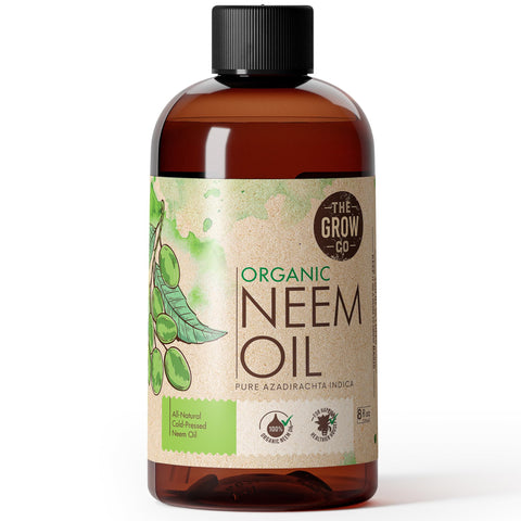 The Grow Co Neem Oil bottle for pure concentrate plant care