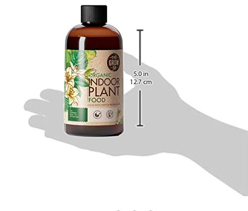 The Grow Co Organic Indoor Plant Food dilution in water enables easy feeding routine.